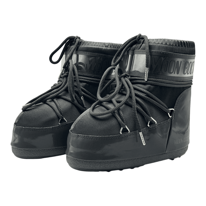Moon Boot Icon Low Boot 'Glance Black'