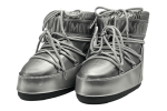 Moon Boot Icon Quilt Low Boot 'Silver Grey'