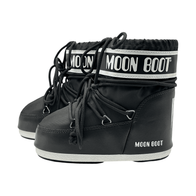 Moon Boot Icon Low Nylon Boot 'Black'
