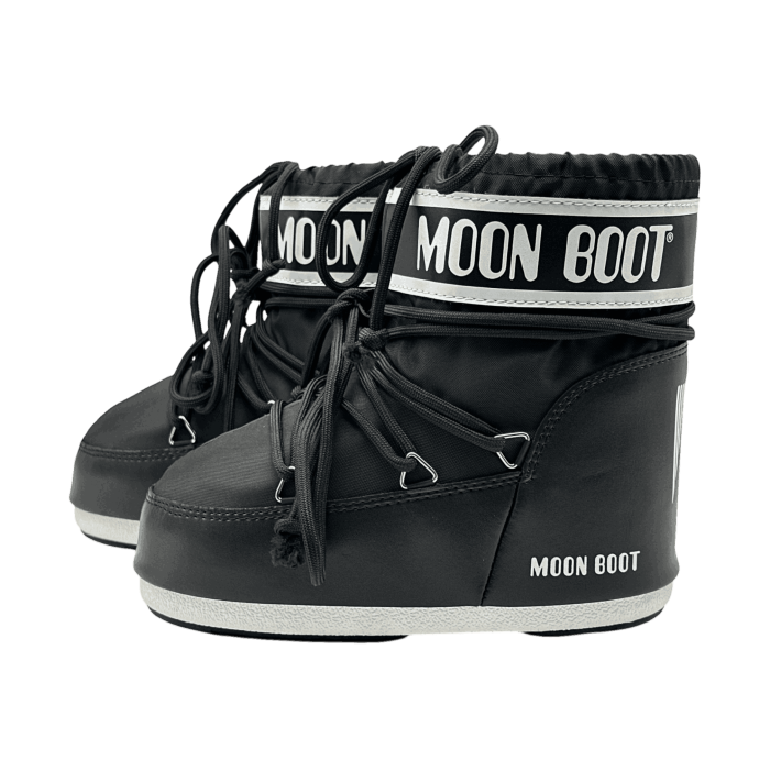 Moon Boot Icon Low Nylon Boot 'Black'