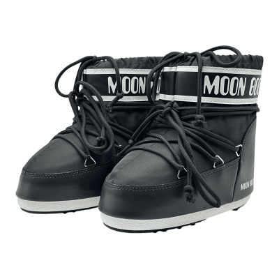 Moon Boot Icon Low Nylon Boot 'Black'