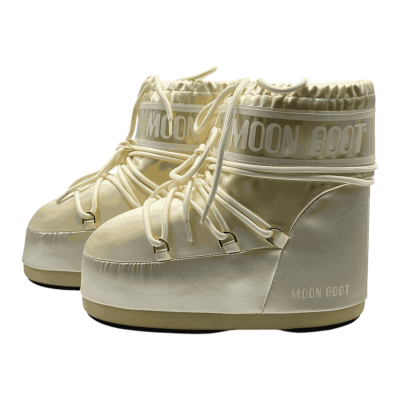 Moon Boot Icon Low Nylon Boot 'Cream'