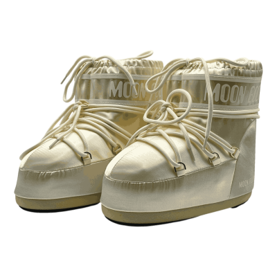 Moon Boot Icon Low Nylon Boot 'Cream'