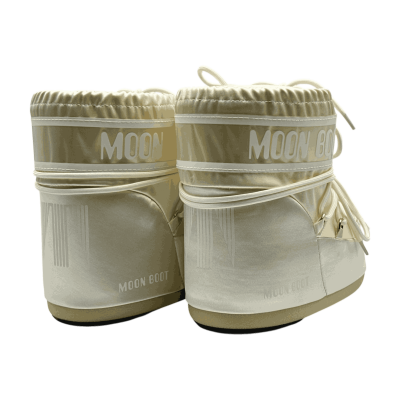 Moon Boot Icon Low Nylon Boot 'Cream'