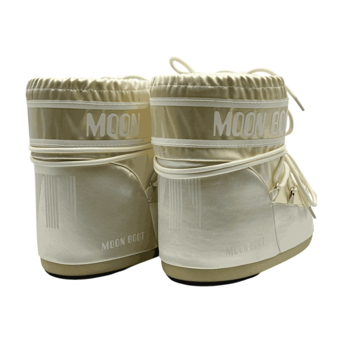 Moon Boot Icon Low Nylon Boot 'Cream'