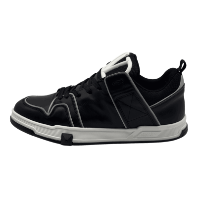 Valentino Open Skate Sneakers 'Black White'
