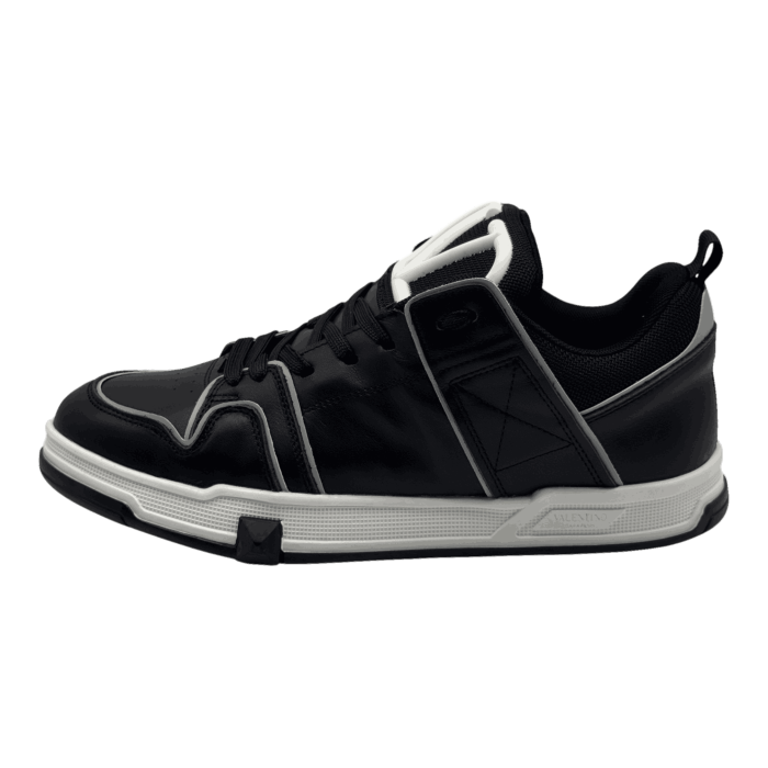 Valentino Open Skate Sneakers 'Black White'