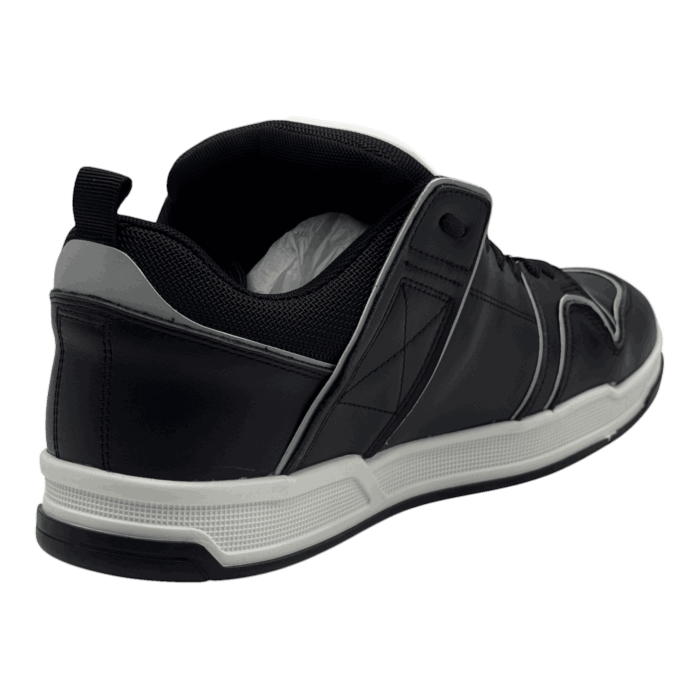 Valentino Open Skate Sneakers 'Black White'