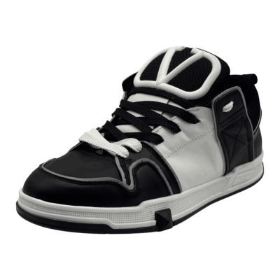 Valentino Open Skate Sneakers 'White Black'