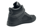 Philipp Plein High-Top Spike Star 'Black'