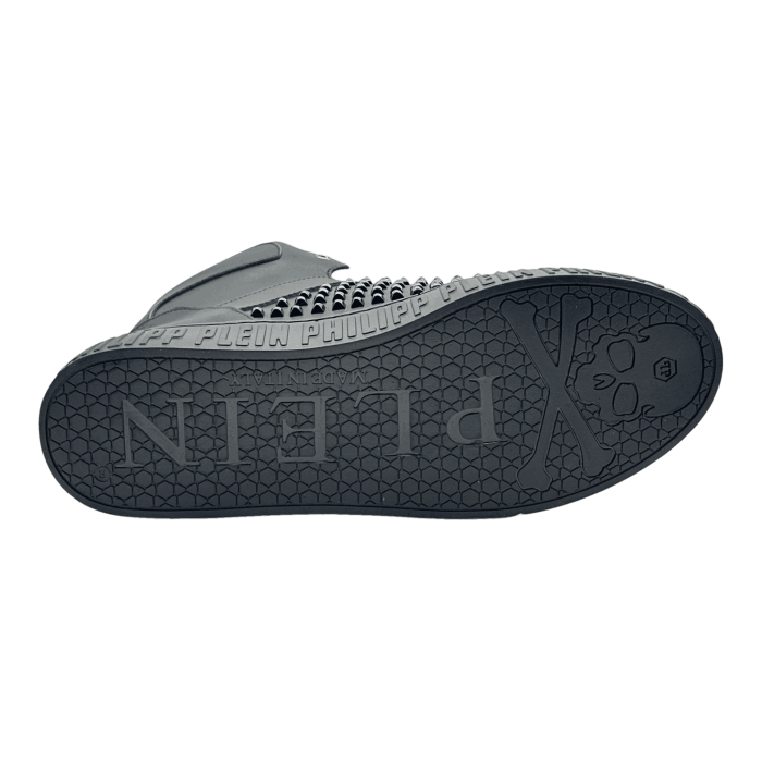 Philipp Plein High-Top Spike Star 'Black'