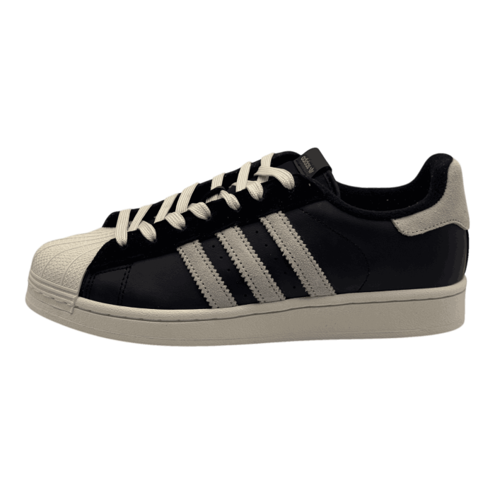 Superstar 'Debossed Stripes - Black Cream White'