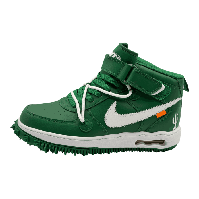 Off-White x Nike Air Force 1 Mid SP Leather 'Pine Green'