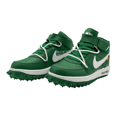 Off-White x Nike Air Force 1 Mid SP Leather 'Pine Green'