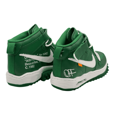 Off-White x Nike Air Force 1 Mid SP Leather 'Pine Green'