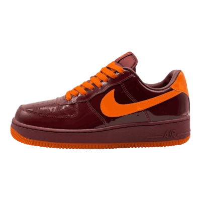 Nike Air Force 1 Low 'Patent Leather Dark Team Red'