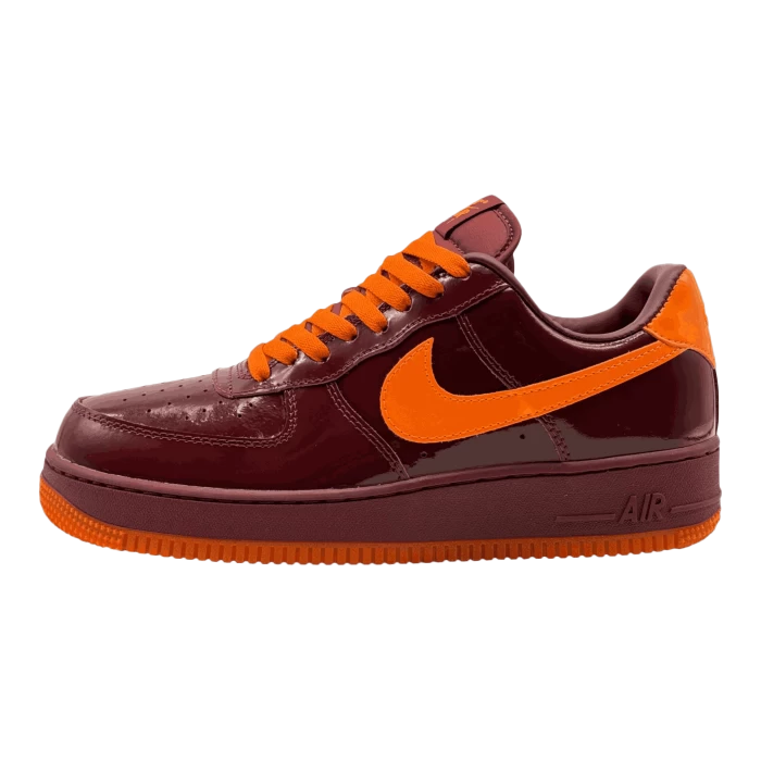 Nike Air Force 1 Low 'Patent Leather Dark Team Red'