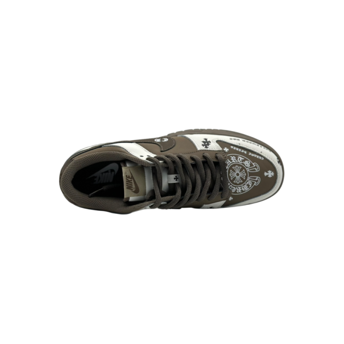 Кроссовки Nike SB Dunk x Chrome Hearts Brown