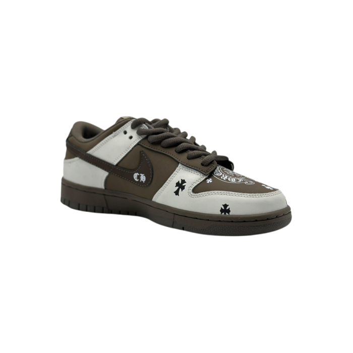 Кроссовки Nike SB Dunk x Chrome Hearts Brown